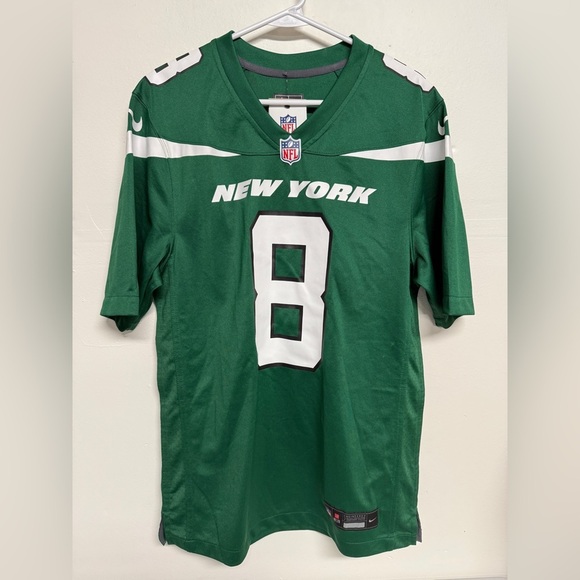 New Nike Mens On Field Aaron Rodgers #8 New York Jets Green Jersey Size Small - Picture 1 of 5